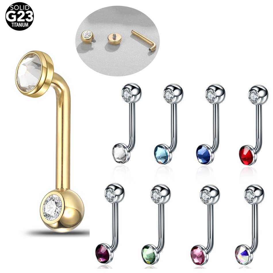Body Jewelry Vch - Piercing de titanio para implante, Piercing