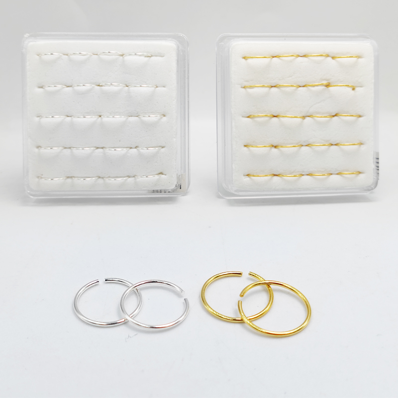Body Jewelry Septum - Anillo de plata de ley 925