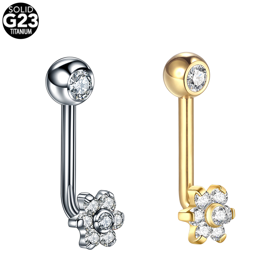 Body Jewelry Vch - Piercings Christina de flor de titanio
