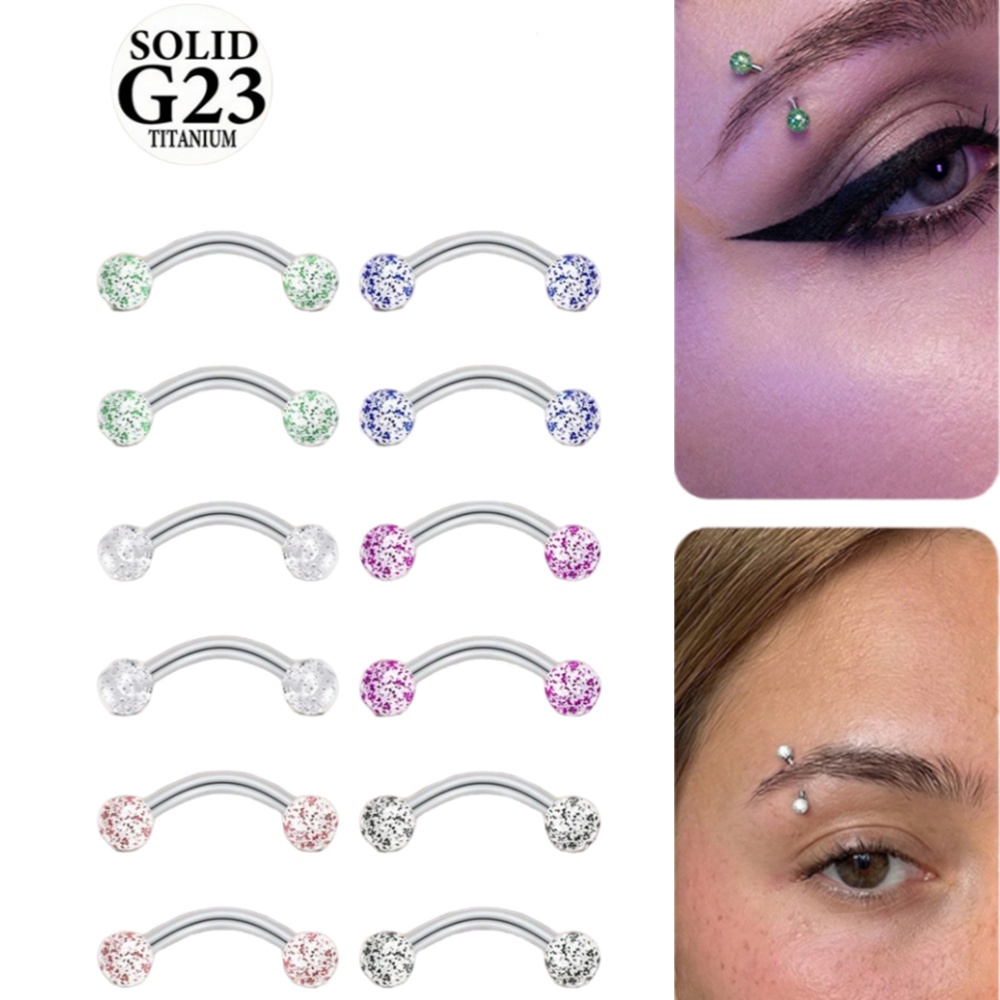 Body Jewelry Vch - 2 piezas de 16G 8/10mm de