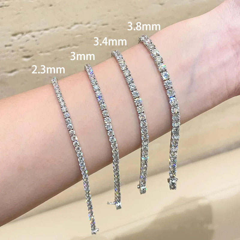 Body Jewelry Vch - Pulsera de diamantes creados en laboratorio
