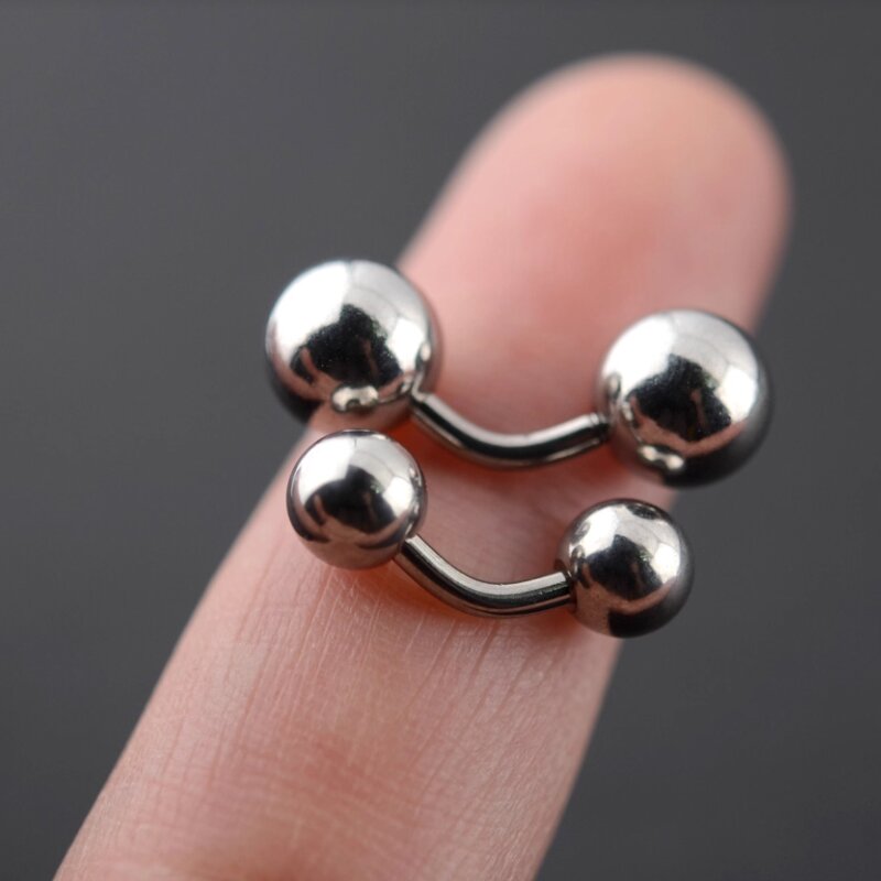 Body Jewelry Vch - 1 pieza bola grande 316L rosca