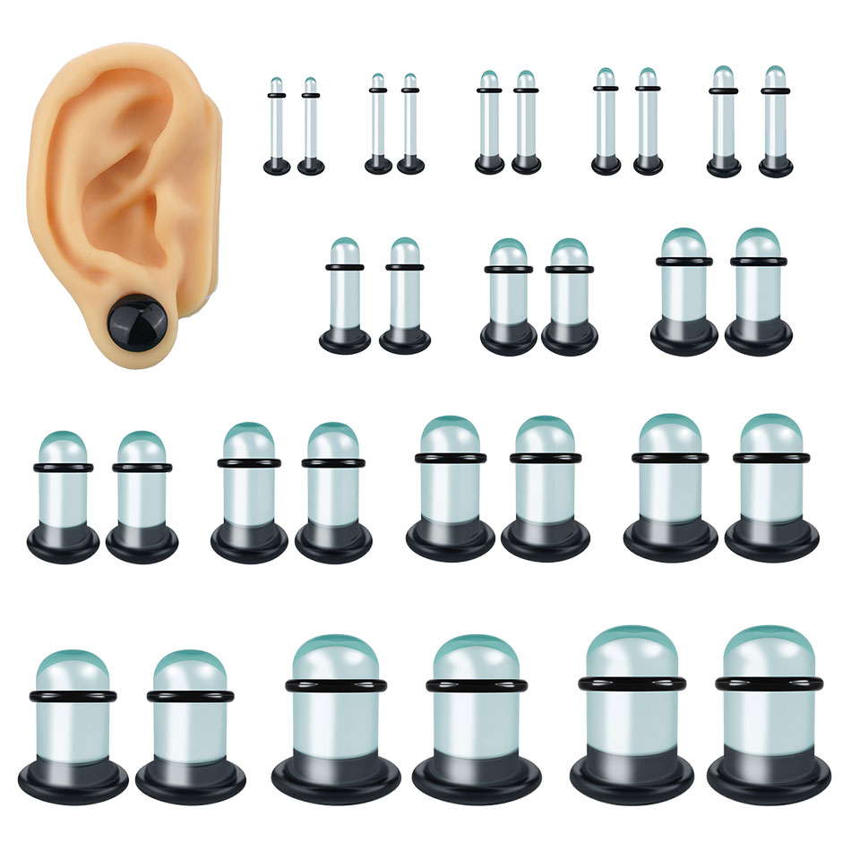 Body Jewelry Gauges - Kit de estiramiento de medidores de