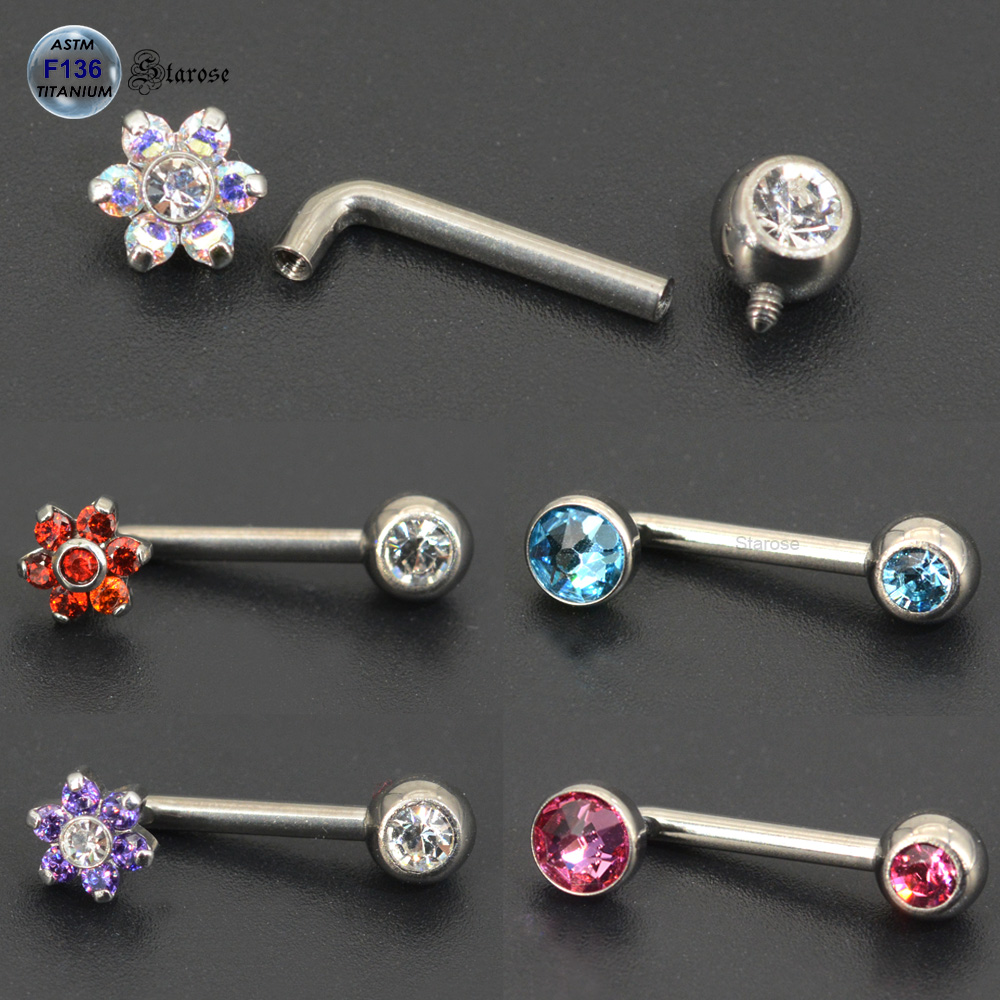 Body Jewelry Vch - Starose implante grado ASTM F136 titanio