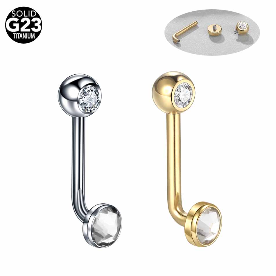 Body Jewelry Vch - 1 pieza G23 titanio Christina Piercings