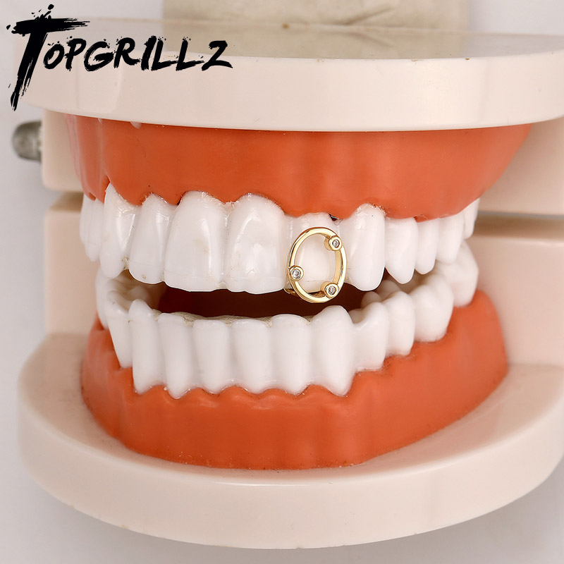 Body Jewelry Charms - TOPGRILLZ Vintage clásico único helado circón