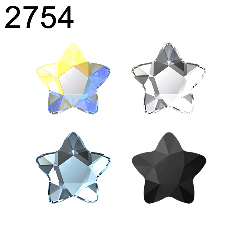 Body Jewelry Top - Genuino 2754 estrella flor parte posterior