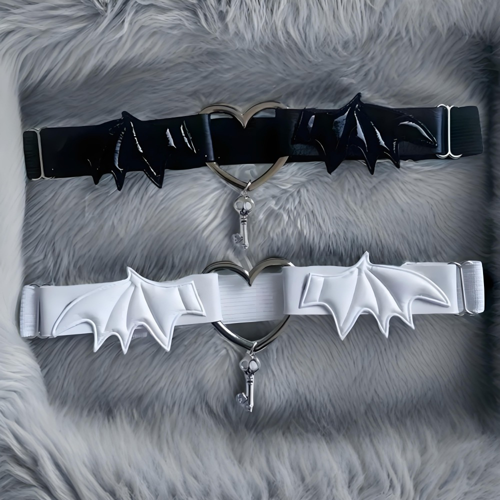 Body Jewelry Leg Chain - Liga gótica Harajuku con ala de