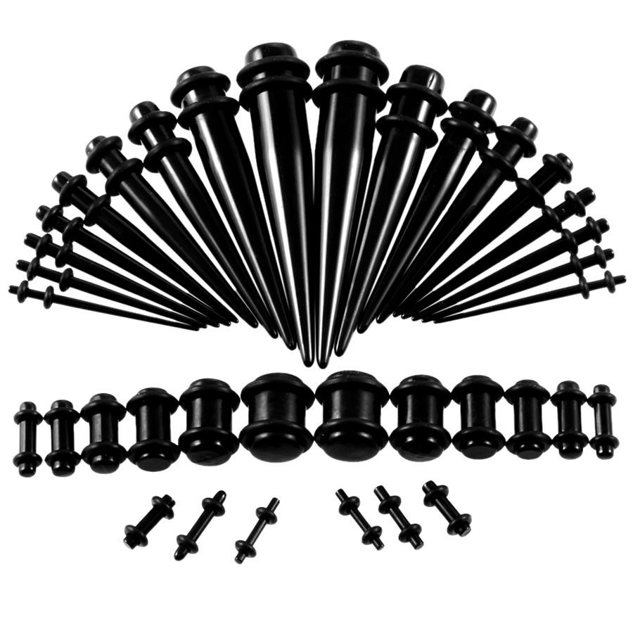 36 unids/lote calibre de oreja - Body Jewelry Gauges reseña y precio