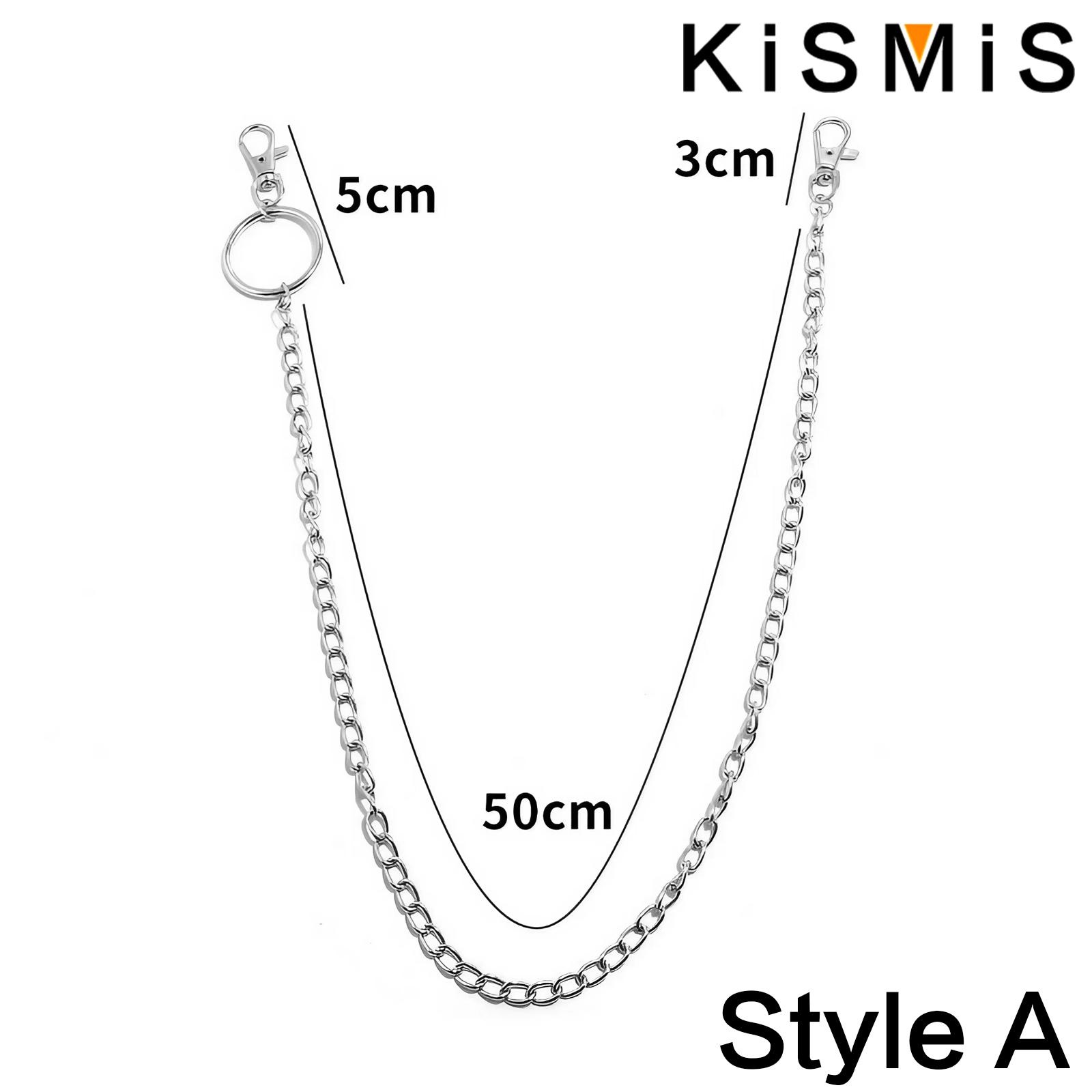 KISMIS 1PC Llavero Punk Street - Body Jewelry Leg Chain reseña y precio