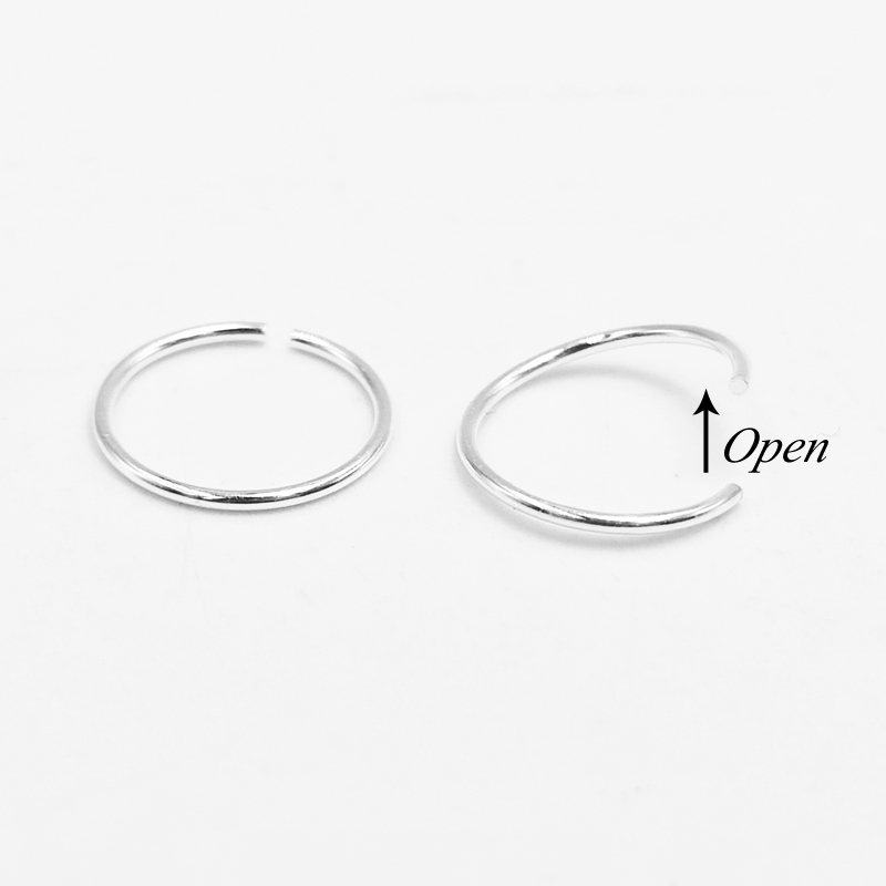 Anillo de plata de ley 925 par - Body Jewelry Septum reseña y precio