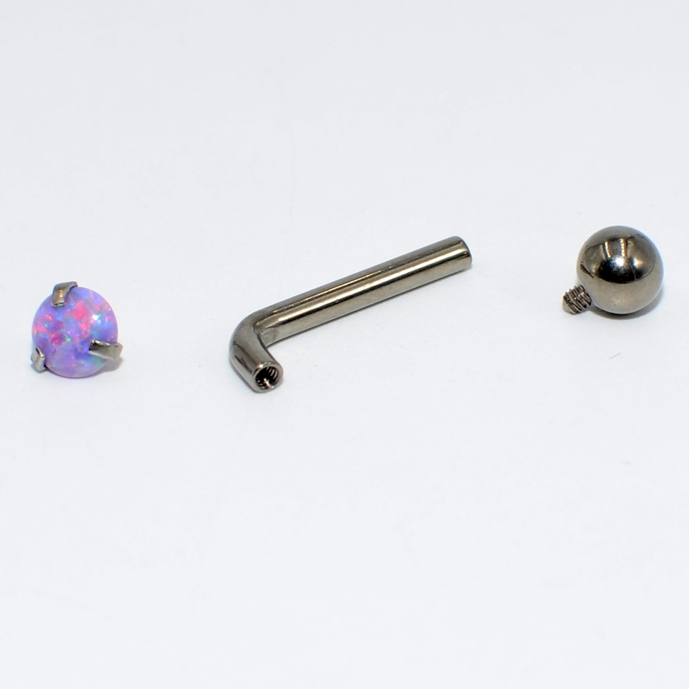Piercings de titanio con capuc - Body Jewelry Vch reseña y precio