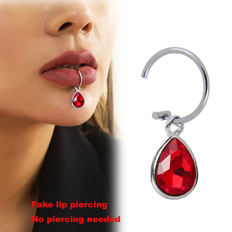 Piercing falso de acero inoxid - Body Jewelry Septum reseña y precio