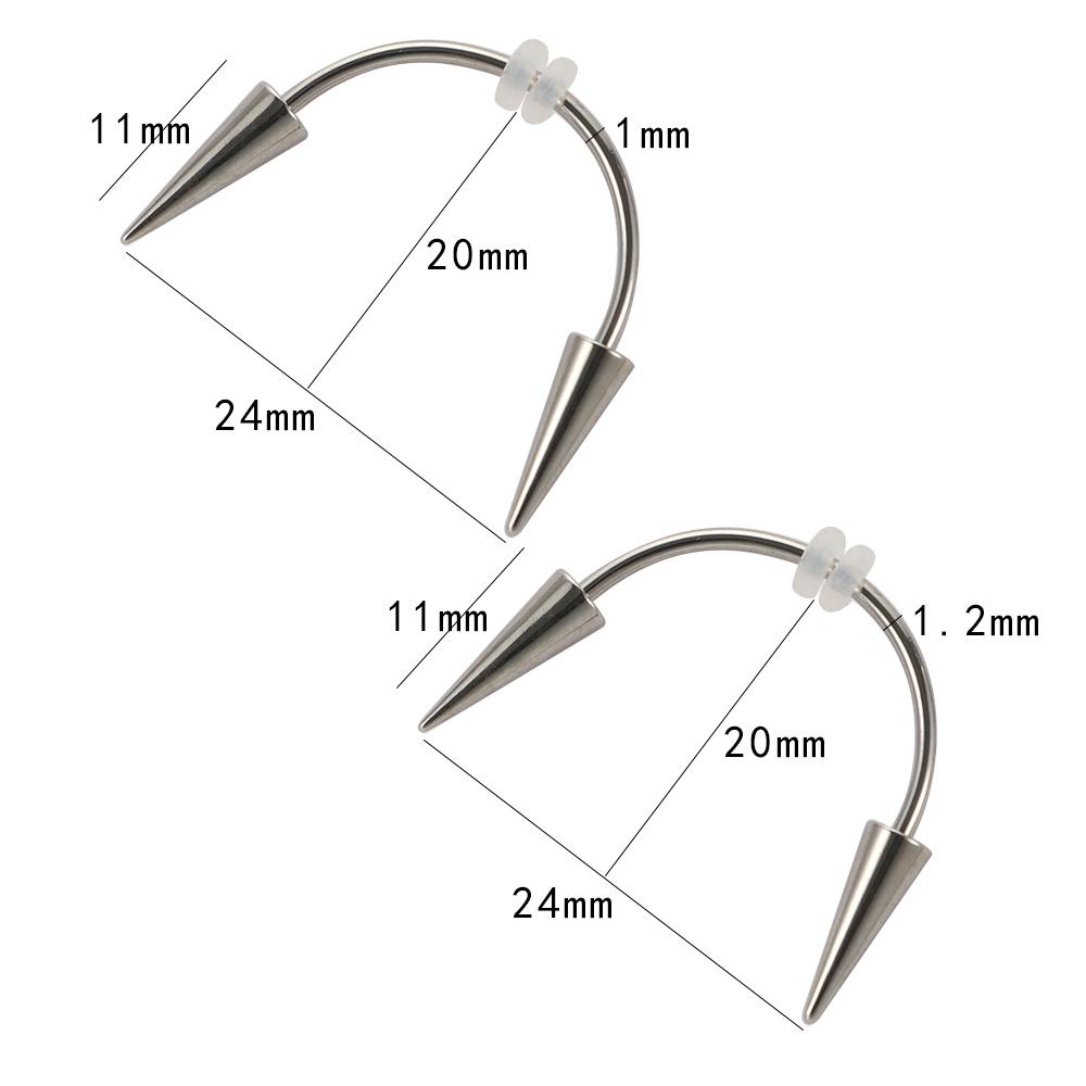 Joyería corporal de moda, pier - Body Jewelry Septum reseña y precio