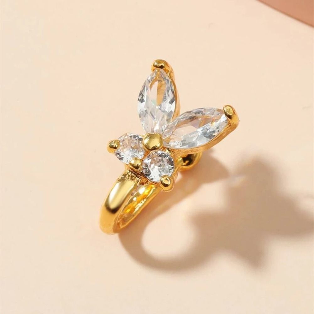 Anillo de nariz de mariposa co - Body Jewelry Ear reseña y precio