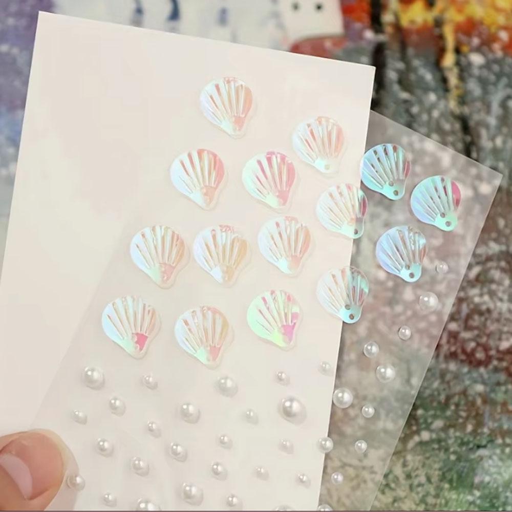 1Sheet Iridescente Shell Mixtu - Body Jewelry Art reseña y precio