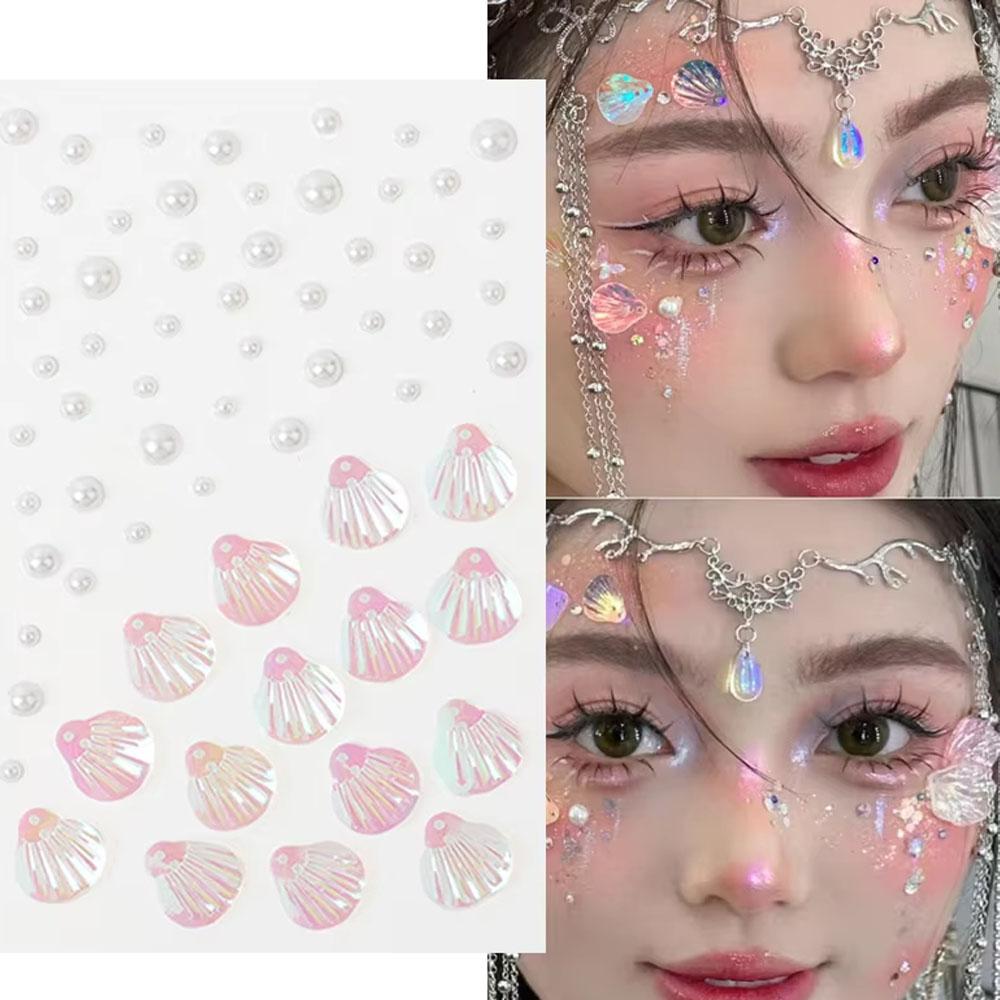 1Sheet Iridescente Shell Mixtu - Body Jewelry Art reseña y precio