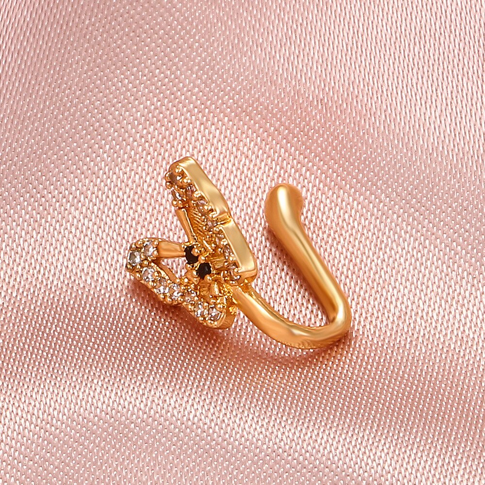 1 Uds. Anillo de imitación par - Body Jewelry Nose Studs reseña y precio