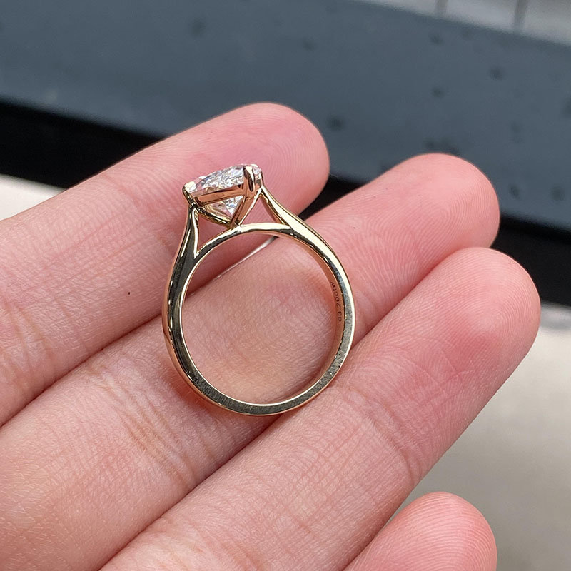 Anillo de Oro Amarillo de 14K  - Body Jewelry Vch reseña y precio