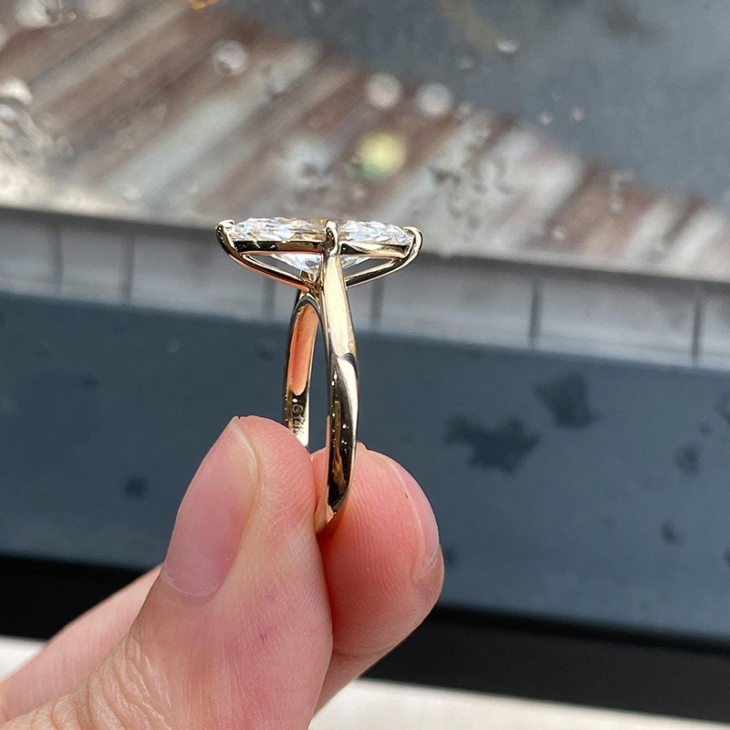 Anillo de Oro Amarillo de 14K  - Body Jewelry Vch reseña y precio