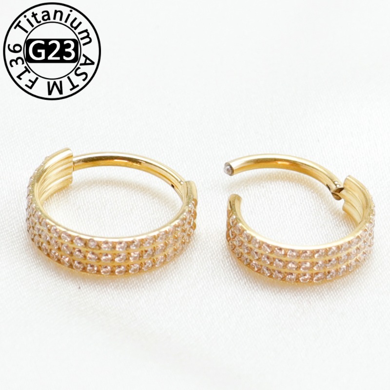 2/5 piezas de anillo de nariz  - Clicker Ring Seamless reseña y precio