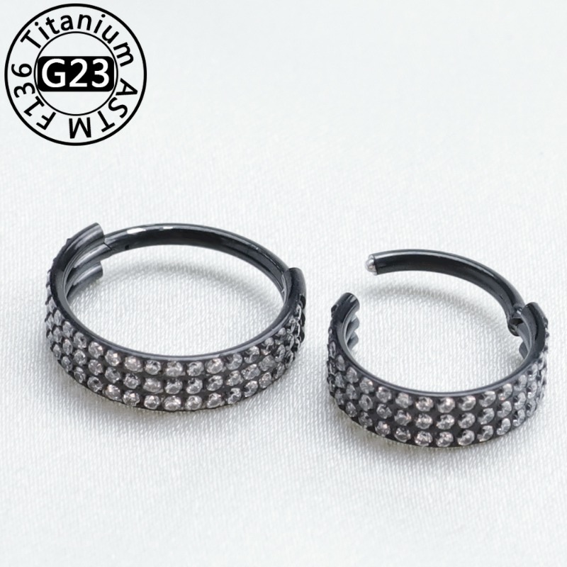 2/5 piezas de anillo de nariz  - Clicker Ring Seamless reseña y precio