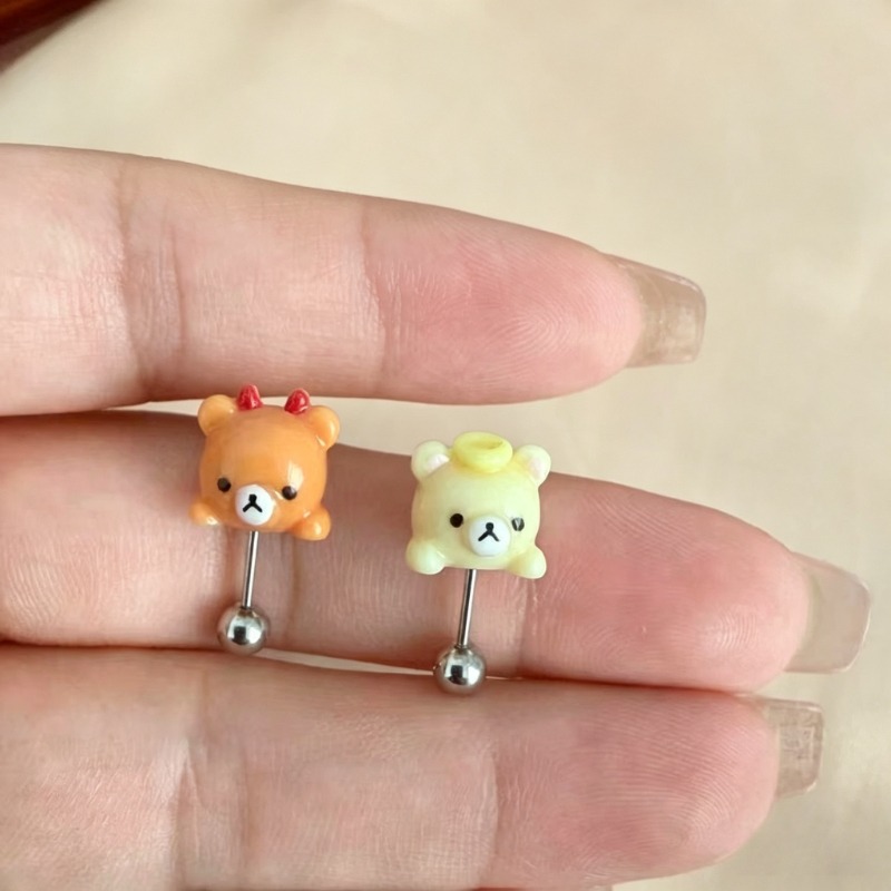 Pendientes de Titanio con Dise - Body Jewelry Ear reseña y precio