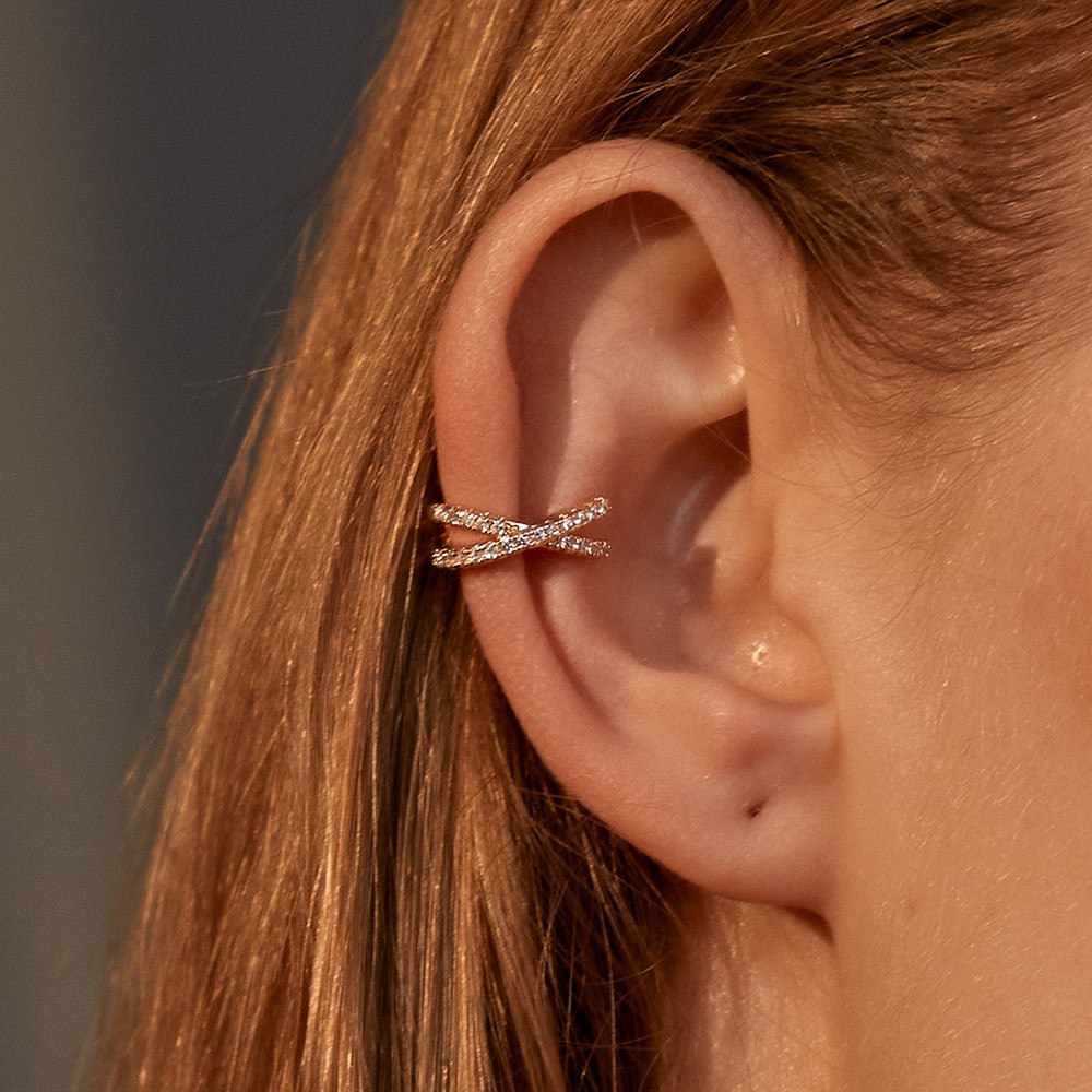 Pendientes de clip de cristal  - Body Jewelry Ear reseña y precio