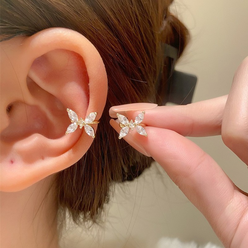 Pendientes de clip de cristal  - Body Jewelry Ear reseña y precio