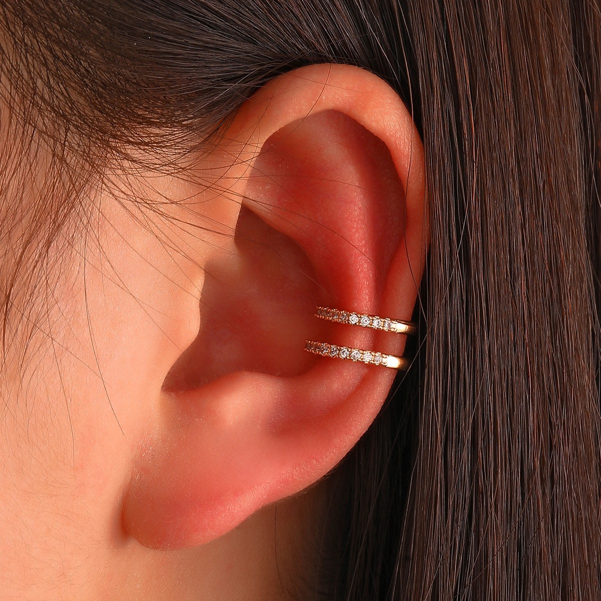 Pendientes de clip de cristal  - Body Jewelry Ear reseña y precio