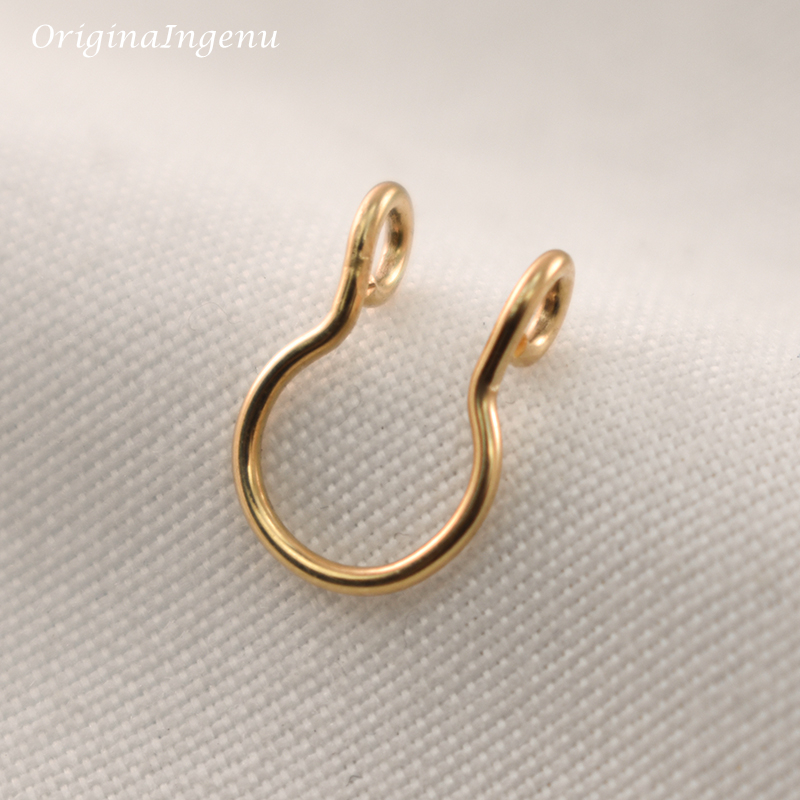 Anillo de nariz falso lleno de - Body Jewelry Septum reseña y precio