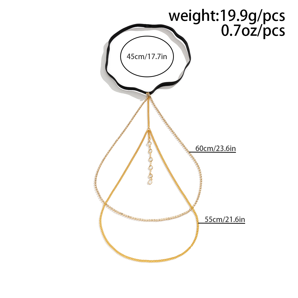 Cadenas para piernas con borla - Body Jewelry Leg Chain reseña y precio