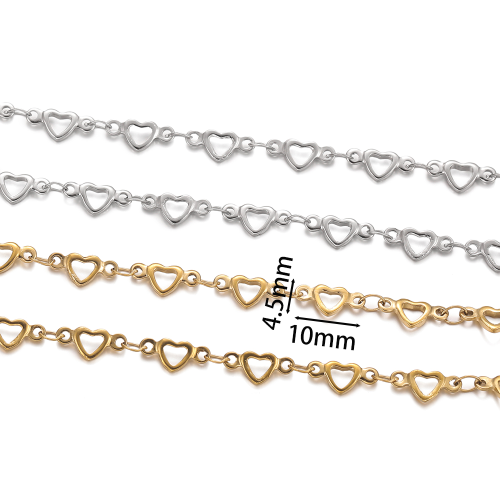 Cadenas huecas de corazón de m - Body Jewelry Piercing reseña y precio
