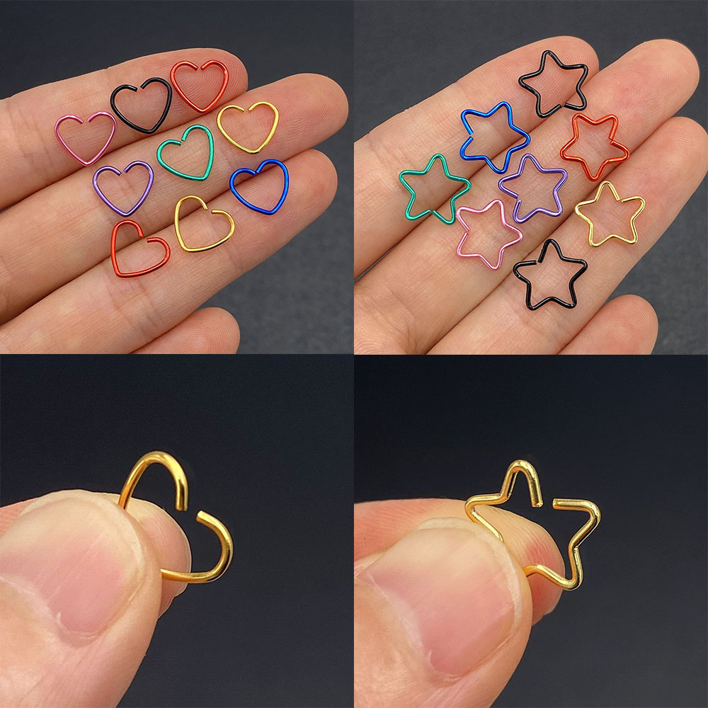 Joyería corporal de acero quir - Body Jewelry Septum reseña y precio