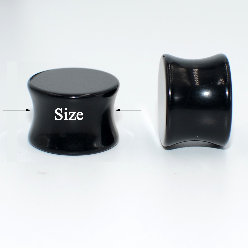 1 par de 3mm-50mm tamaño grand - Body Jewelry Gauges reseña y precio