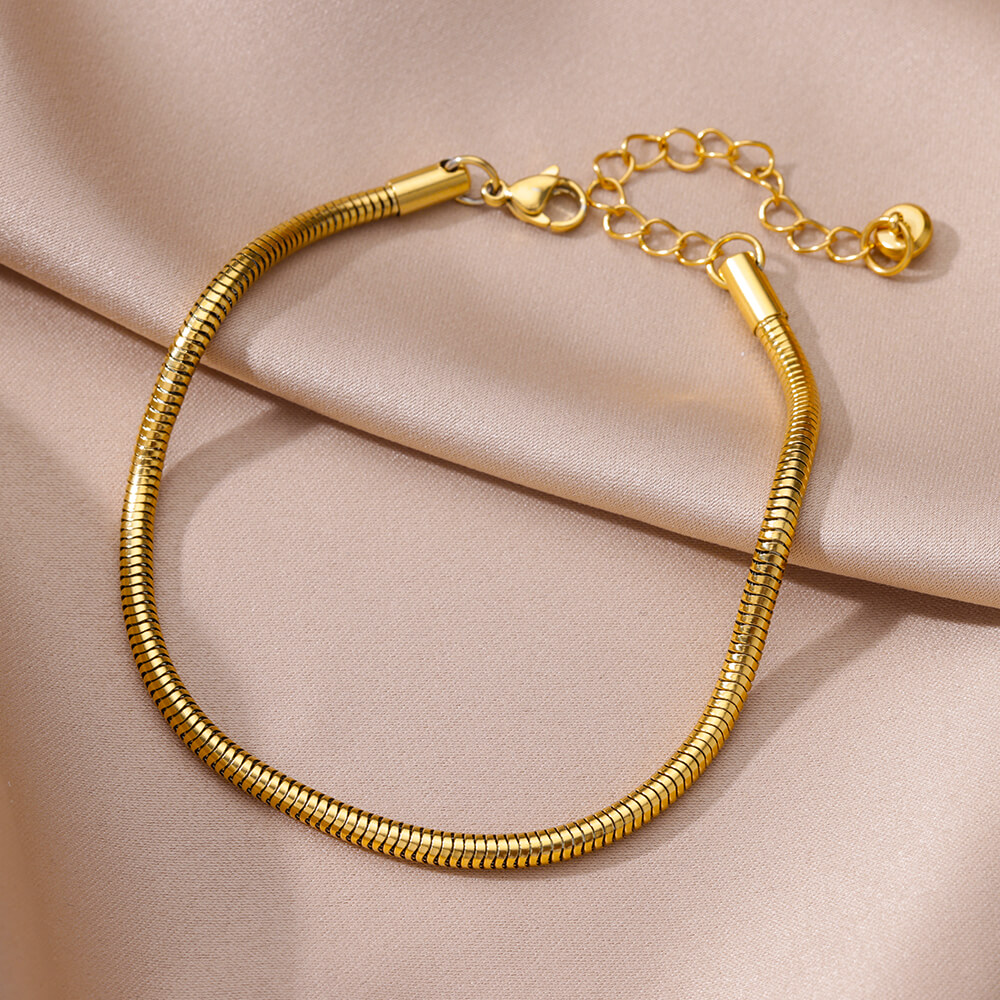 Tobilleras de acero inoxidable - Body Jewelry Leg Chain reseña y precio