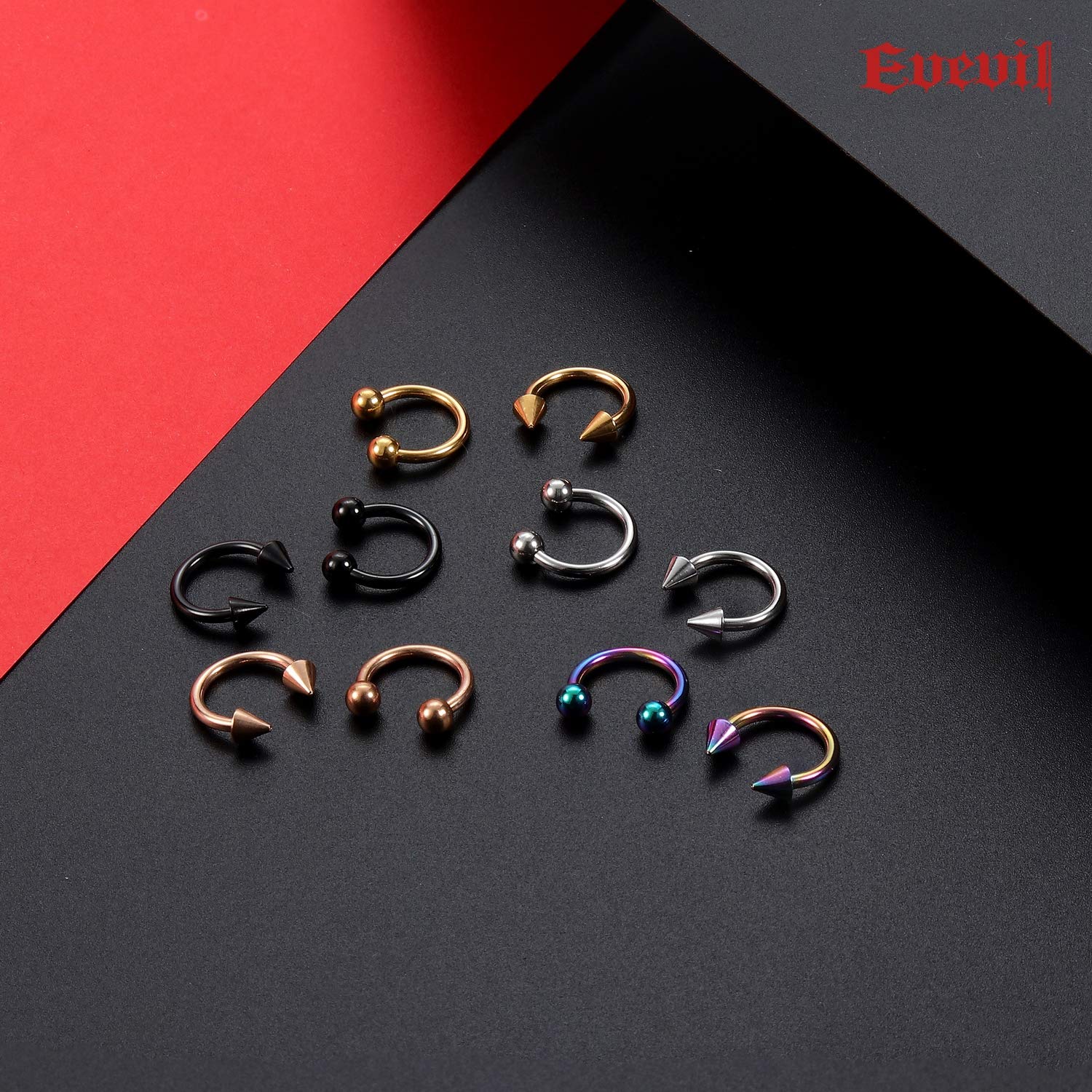 14G 16G joyería para el tabiqu - Body Jewelry Septum reseña y precio