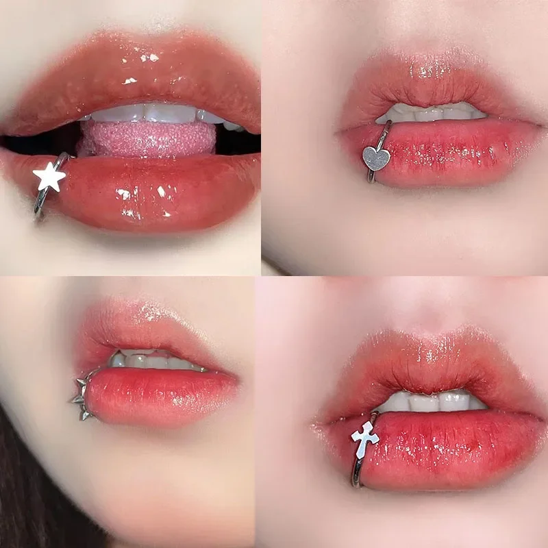 Anillo de labio de acero inoxi - Body Jewelry Vertical Labret reseña y precio