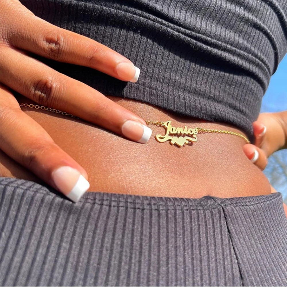 Cadena de vientre de playa par - Body Jewelry Charms reseña y precio
