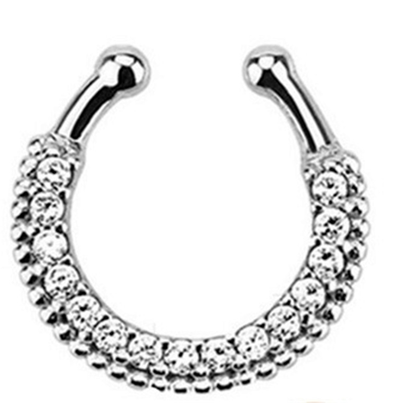 Cristal indio enganche en la n - Body Jewelry Nose Studs reseña y precio