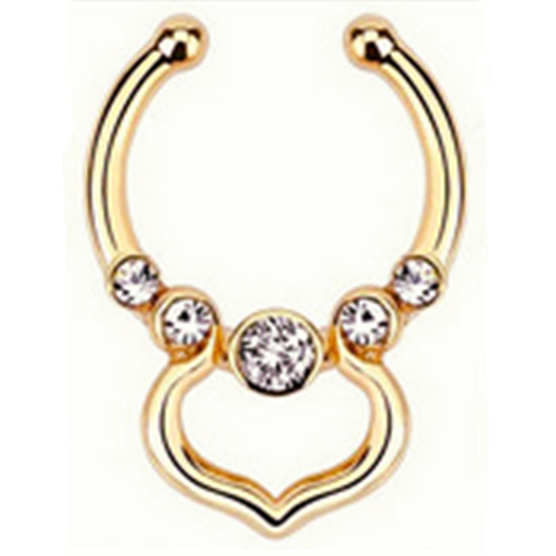 Cristal indio enganche en la n - Body Jewelry Nose Studs reseña y precio