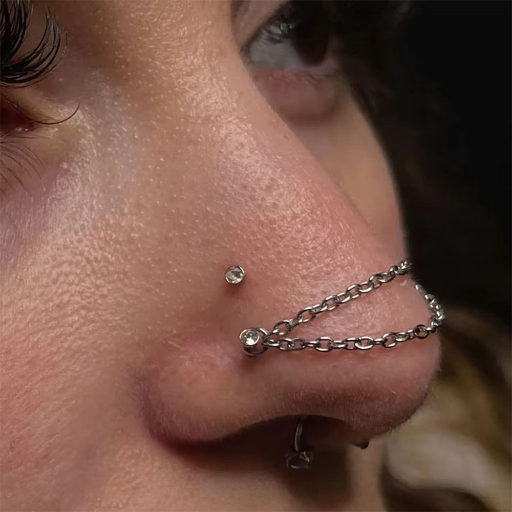 Cadena de titanio de moda para - Body Jewelry Piercing reseña y precio