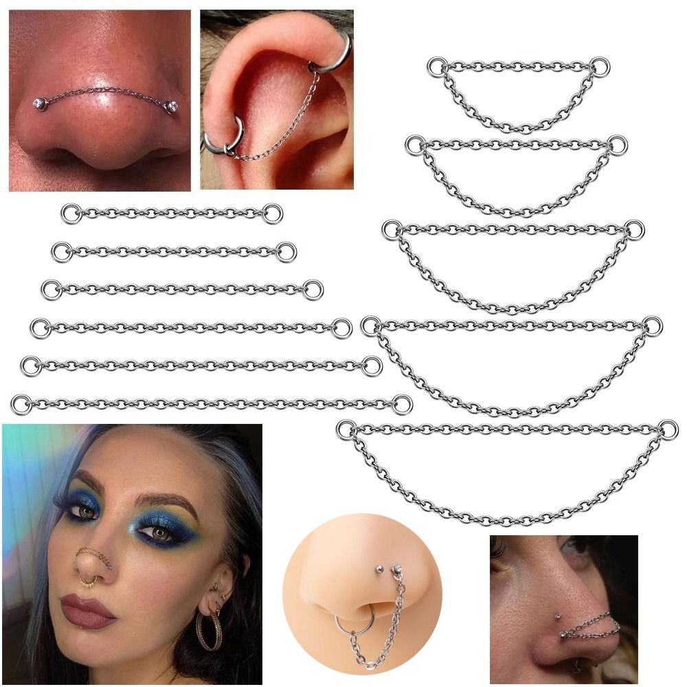 Cadena de titanio de moda para - Body Jewelry Piercing reseña y precio