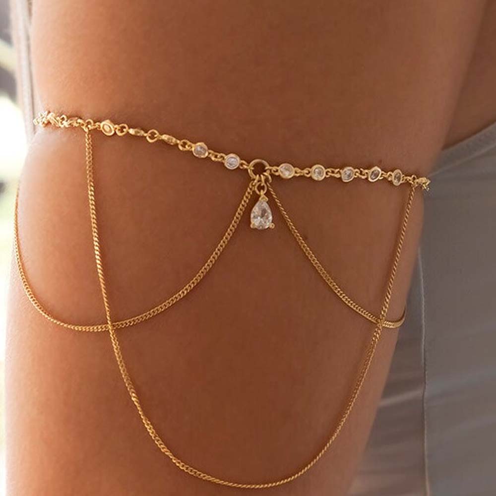 Stonefans, brazalete de cadena - Body Jewelry Charms reseña y precio