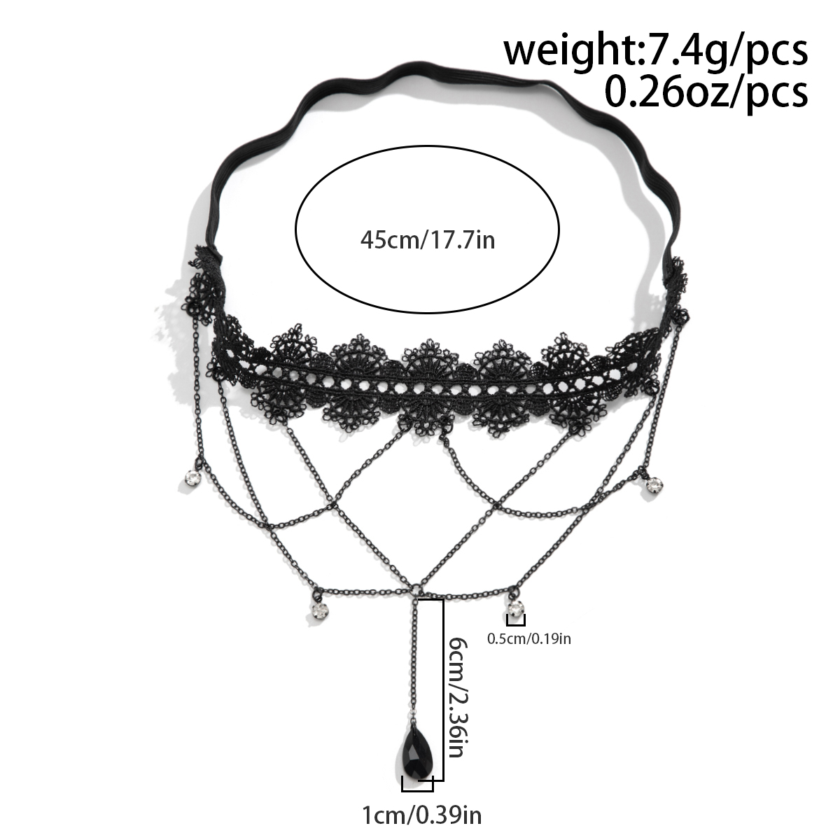 Ingemark Boho banda elástica d - Body Jewelry Leg Chain reseña y precio