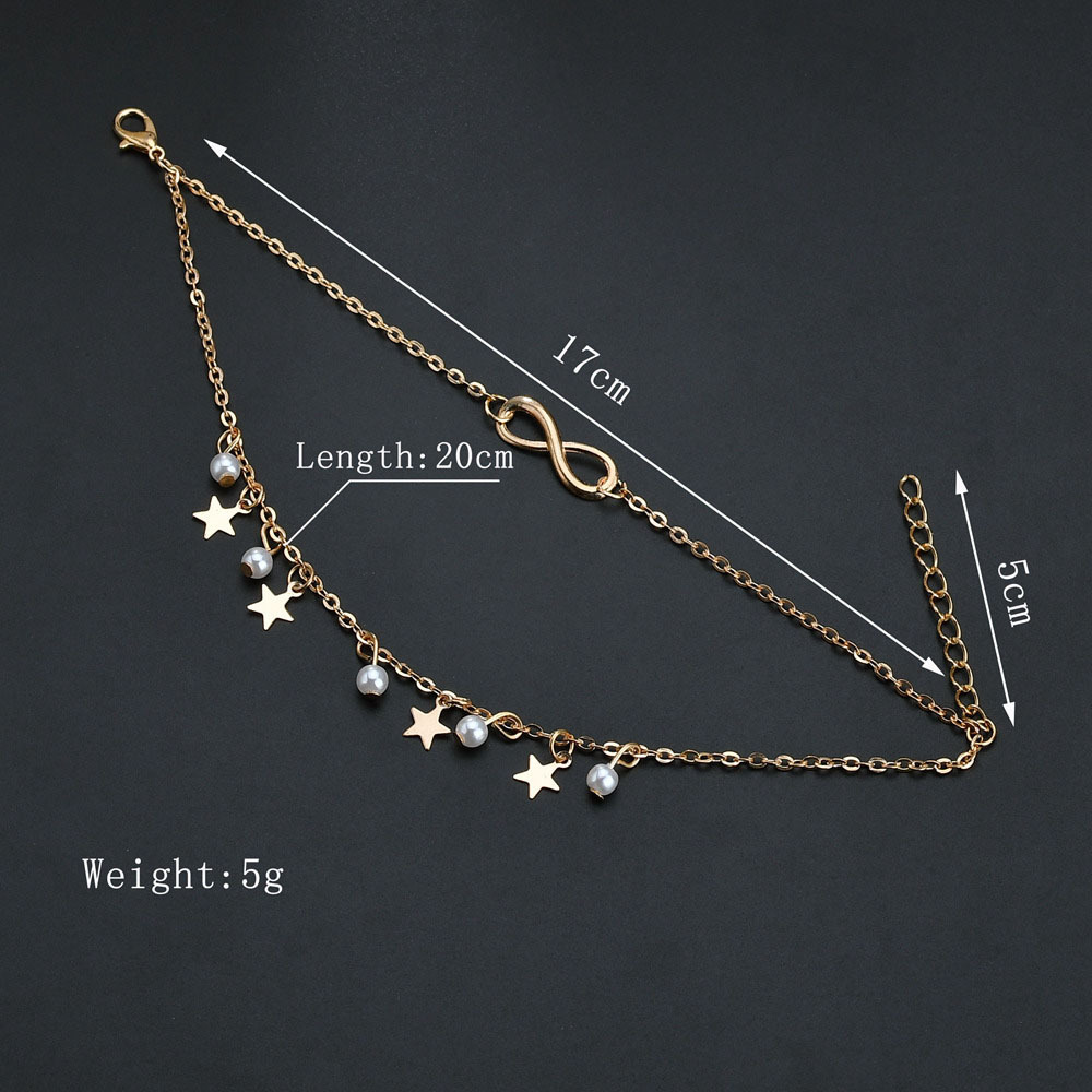 Tobillera femenina con borla S - Body Jewelry Leg Chain reseña y precio