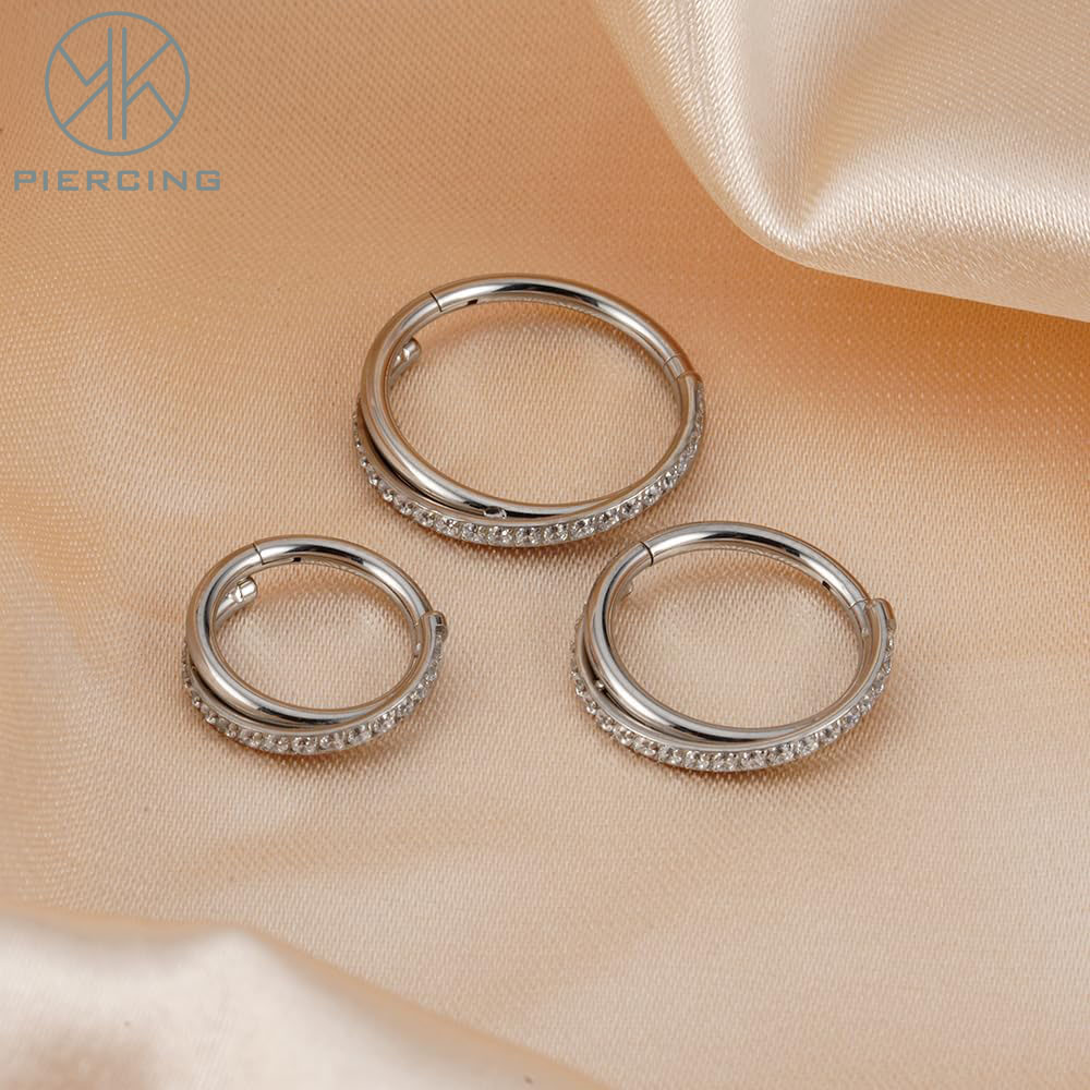 16G Grado de implante de titan - Clicker Ring Seamless reseña y precio