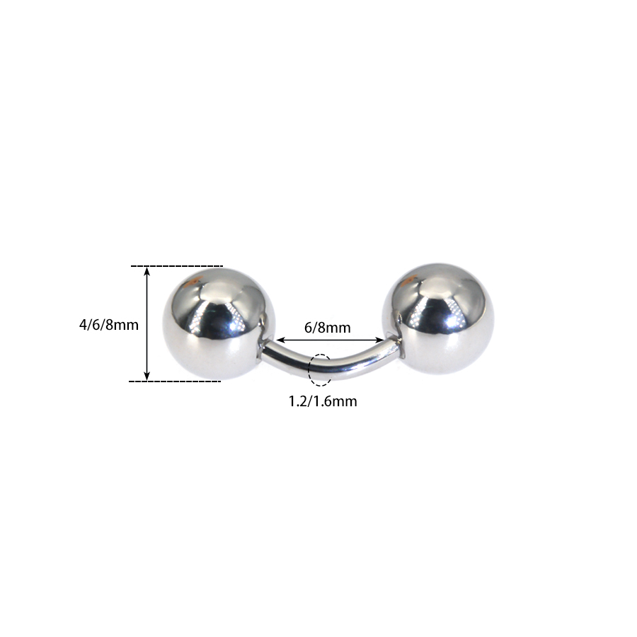 Piercings de acero quirúrgico  - Body Jewelry Vch reseña y precio