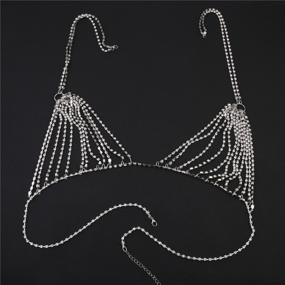 Sujetador de diamantes de imit - Body Jewelry Charms reseña y precio